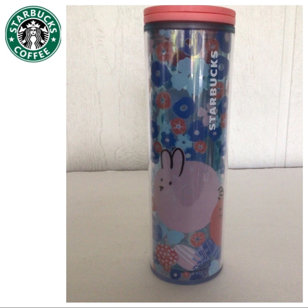 STARBUCKS 2020 EASTER BUNNY 16 OUNCE COLD TUMBLER NWT
